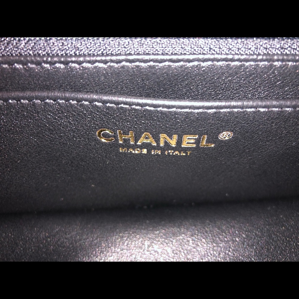 ❣️Final sale Authentic Chanel 21S Cavair Top Handle Mini Rectangular❣️ - Picture 11 of 14